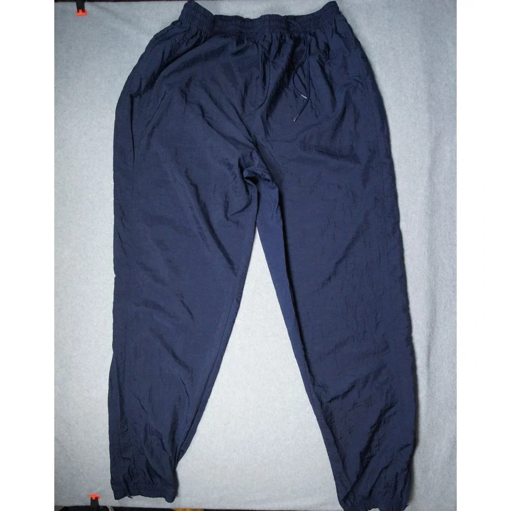 Vintage Reebok Pants Mens XL Blue Windbreaker 90s Y2K Gorpcore Outdoors Adult